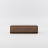 Color Combo Rectangular Coffee Table With Storage Walnut Color