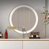 Elegant White Vanity Desks with Mirrored Vanity Table and Ample Storage - Ideal Dresser Vanity Combo White