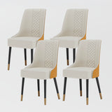 Stylish Mid-Century Dining Chairs For A Comfortable Home-Life | Set Of 2 Orange