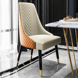 Stylish Mid-Century Dining Chairs For A Comfortable Home-Life | Set Of 2 Orange