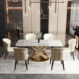 Modern Wingback Chairs For Dining Table Brown