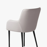 Modern Minimalist Dining Chairs Light Gray