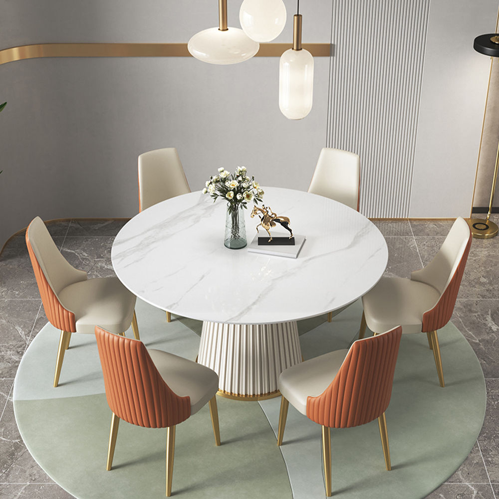 Buy Modern Round Dining Table & Kitchen Furniture | Free Shipping White