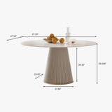 Buy Modern Round Dining Table & Kitchen Furniture | Free Shipping White