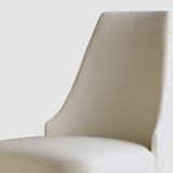 Modern White Leather Dining Chair Set | Free Shipping| Assembly Needed White