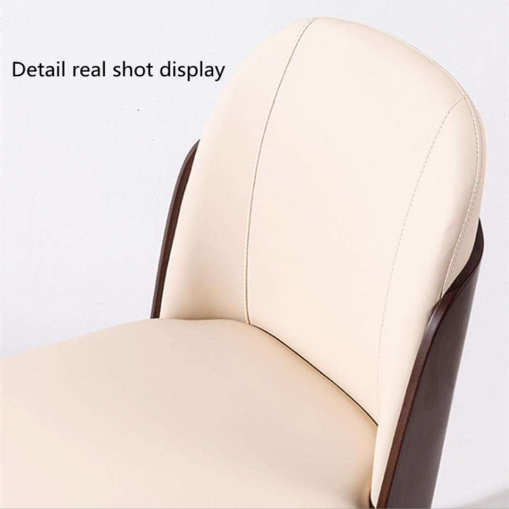 Stylish Leather Chairs| Roka | Free Shipping | Assembly Needed Beige