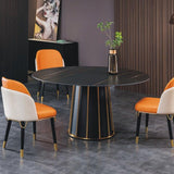 Stylish Leather Chairs| Roka | Free Shipping | Assembly Needed Orange