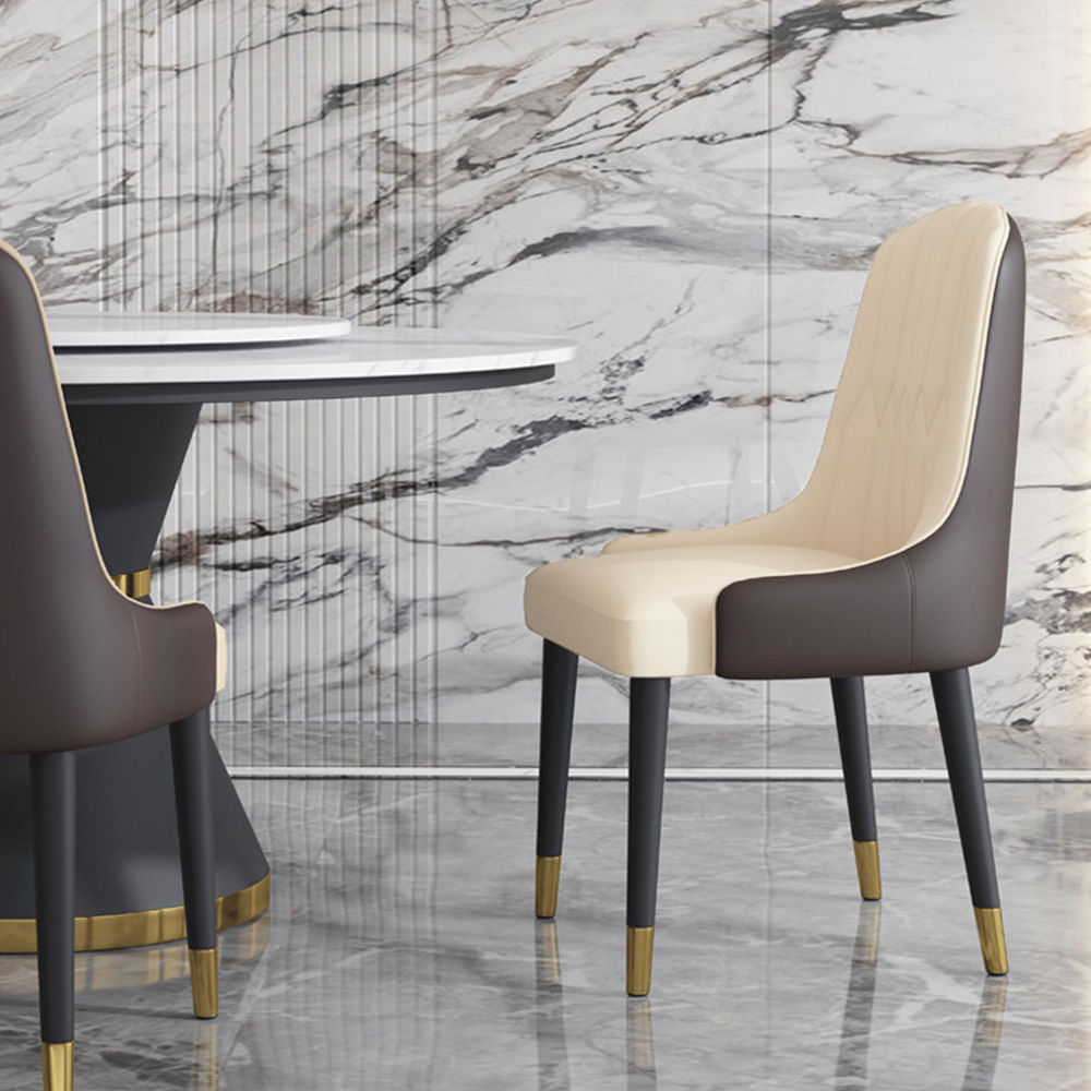 Stylish & Durable Serapion Dining Chairs - Free Shipping On Each Order Beige