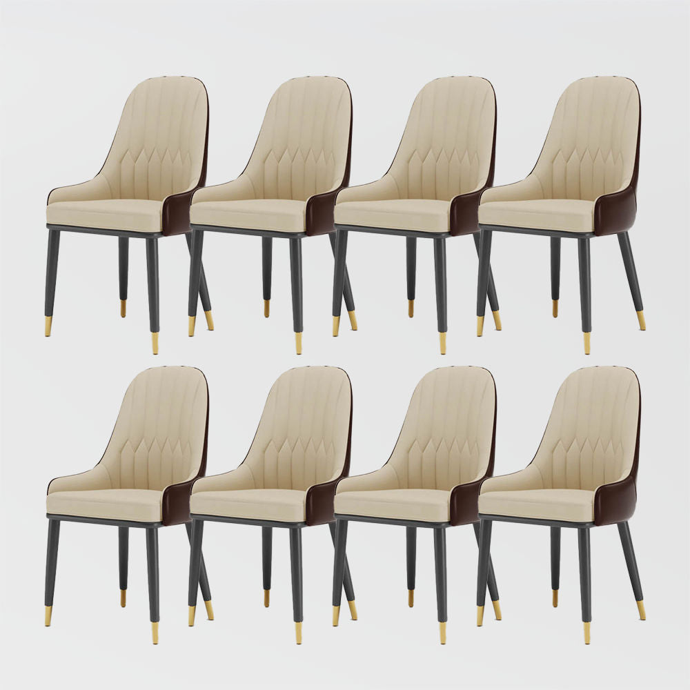 Stylish & Durable Serapion Dining Chairs - Free Shipping On Each Order Beige