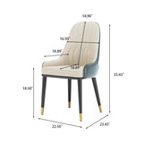 Stylish & Durable Serapion Dining Chairs - Free Shipping On Each Order Blue